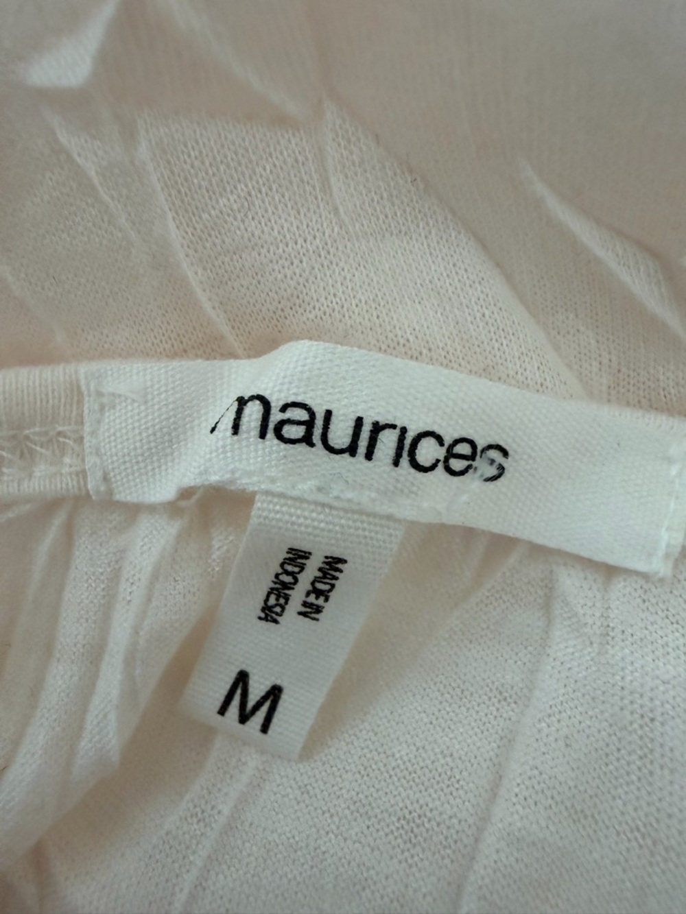 Maurices Cream Lace-Trim Camisole - Picture 3 of 4